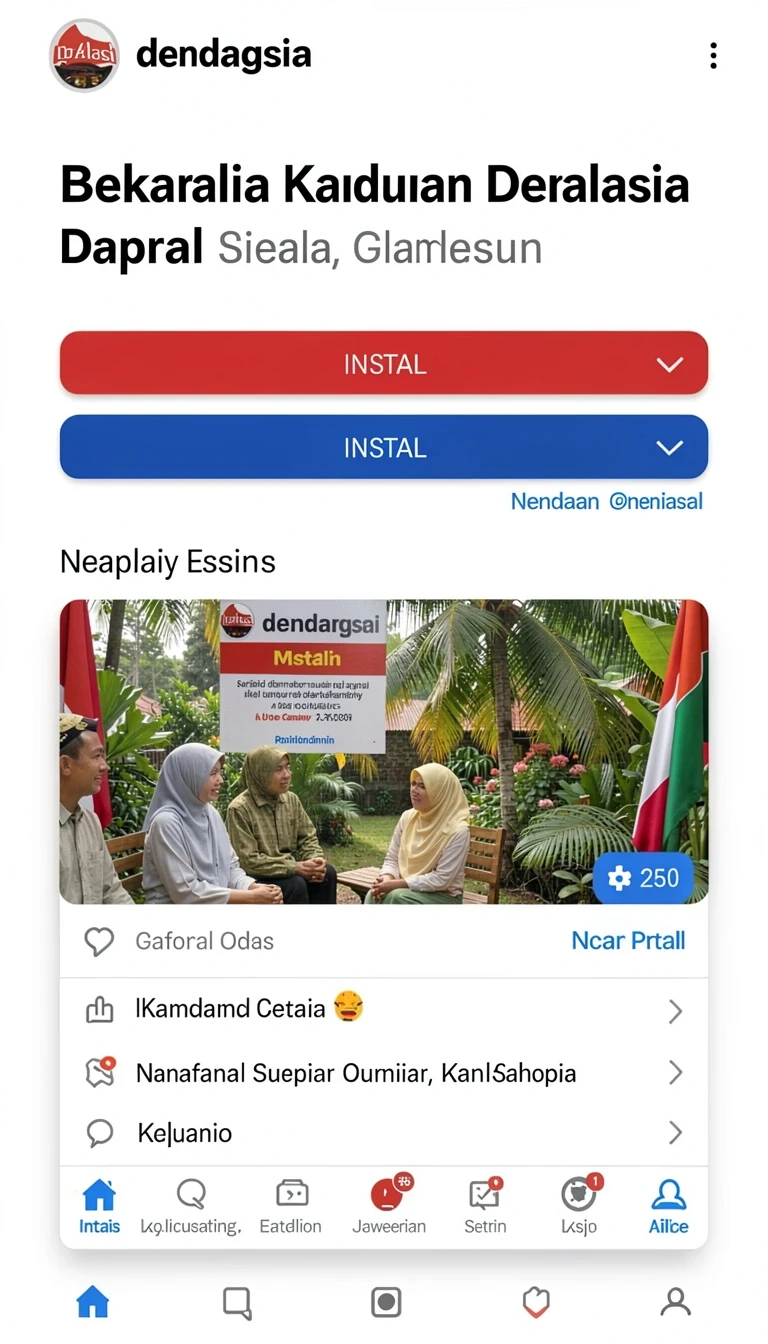Tampilan utama aplikasi Review Aplikasi danagame yang intuitif dan efisien.