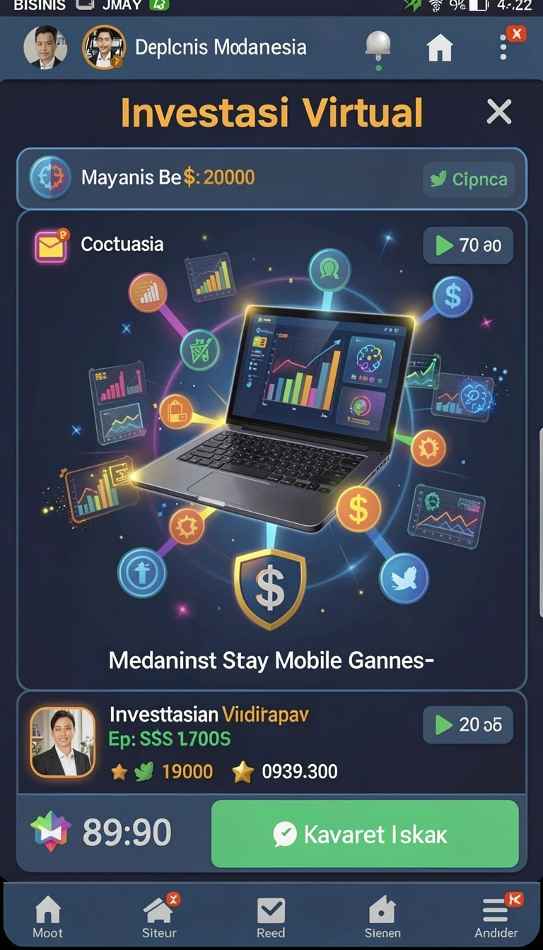 Tampilan utama aplikasi Download bg777 APK untuk Android yang intuitif dan efisien.